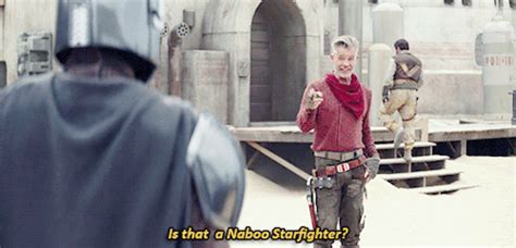 Beaulesbian Din Djarin And Cobb Vanth Flirting In The Book Of Boba Fett 01x06 Tumblr Pics