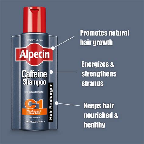 Alpecin Caffeine Shampoo C1 Original Formula For All Men Alpecin Usa