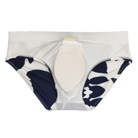 Gay Swim Briefs UXH Swimwear Sexy Push Up Swim Briefs
