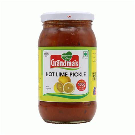 Grandmas Hot Lime Pickle Global Food Mart