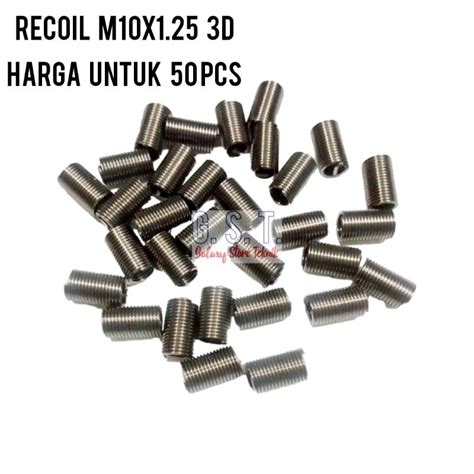 Jual Pcs Recoil Drat Baut M D Material Per Stainles Stel