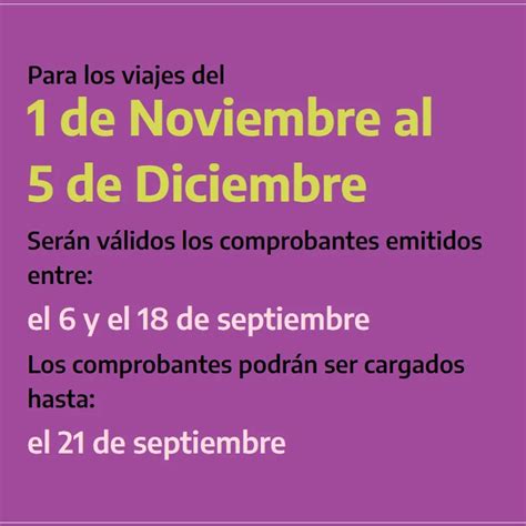 Previaje 3 Fechas Límites Y Todo Lo Que Hay Que Saber Sobre El Programa Que Empieza Hoy Infobae