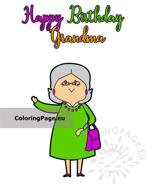 Printable Birthday Cards For Grandma