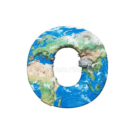 World Earth Globe Alphabet Letter G Uppercase Global Worldwide Font