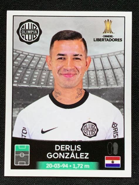 2023 PANINI CONMEBOL Copa Libertadores Sticker 524 DERLIS GONZALEZ