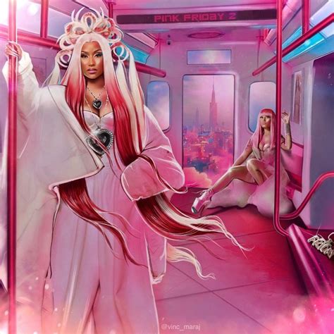 Nicki Minaj Stunning Album Cover Art