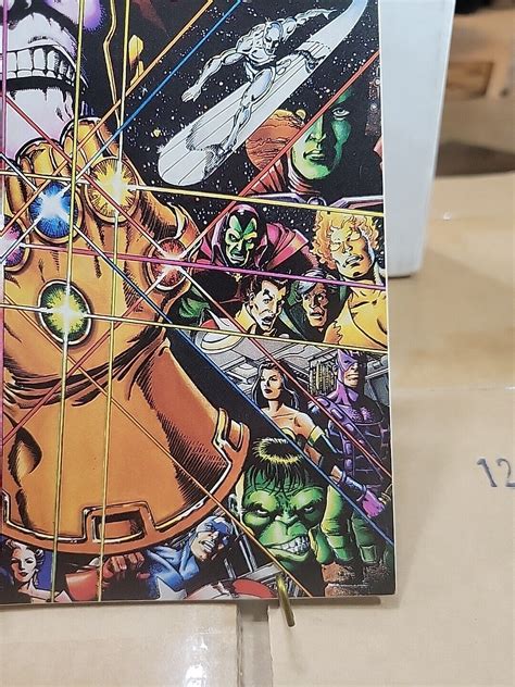 The Infinity Gauntlet First Issue Marvel July Thanos