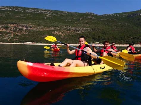 Kayaking Snorkeling Tour in Arrábida Marine Reserve GetYourGuide