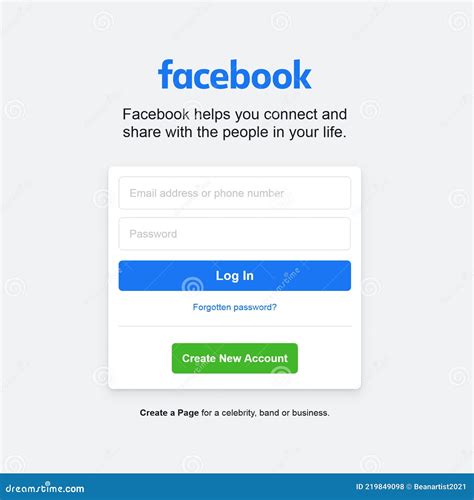 Facebook Login Page Facebook Home Page Login Page