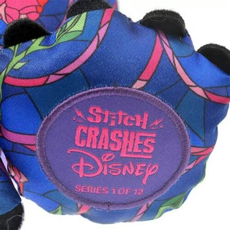 Authentic Disney Store Stitch Crash Beauty And The Beast Plush January