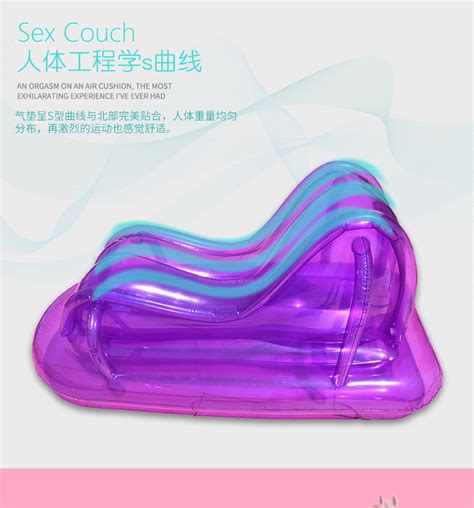 Inflatable Sex Sofa Transparent Outdoor Sex Lounge Couple Holiday Sofa