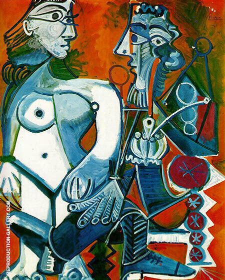 Nude And Smoker By Pablo Picasso Oil Painting Reproduction