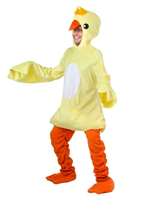 Yellow Duck Adult Costume | Adult Animal Halloween Costumes - $49.99