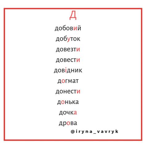 Наголоси Д