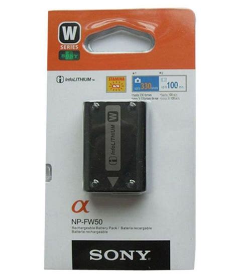 Buy Sony NP FW50 1080 Rechargeable Battery 1 Online At Best Price In