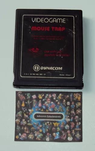 Mouse Trap Dynacom Compatível Com Atari 2600 Funcionando Mercadolivre