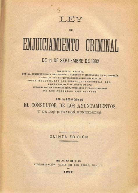 Las Reformas De La Ley De Enjuiciamiento Criminal En 2023 Y 2024