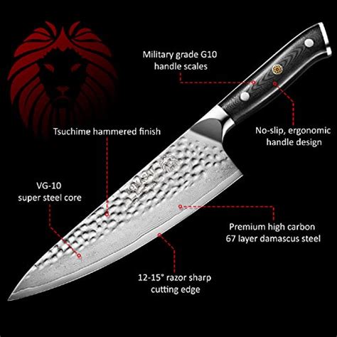 Yokashi Japanese Chef Knife Inch Layer Damascus Knife