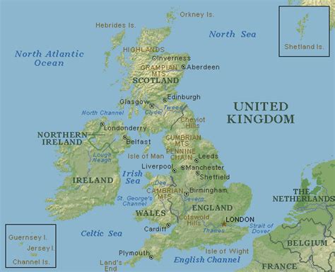 Map Of England Labeled ~ ODSEPATU
