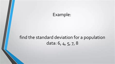 Standard deviation | PPT