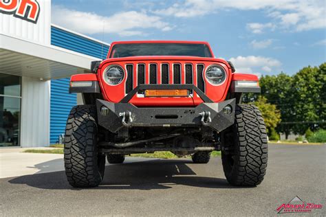 2018 Jeep Wrangler Unlimited Sahara - Red - Mount Zion Offroad