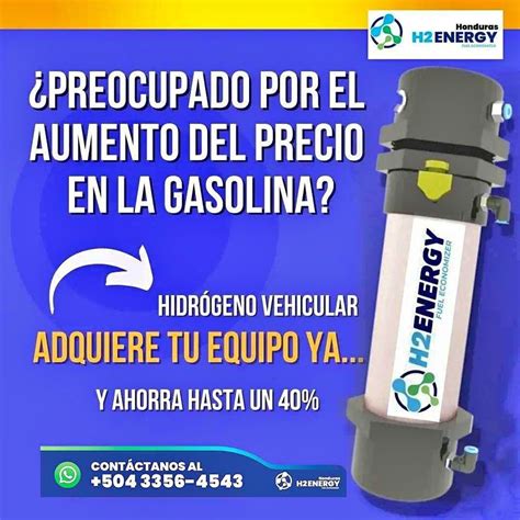 Sistema Mega Hidr Geno Vehicular H Energy Hidr Geno Vehicular Honduras