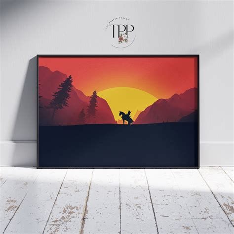 Firewatch Game Poster Video Game Wall Art Gaming Decor - Etsy