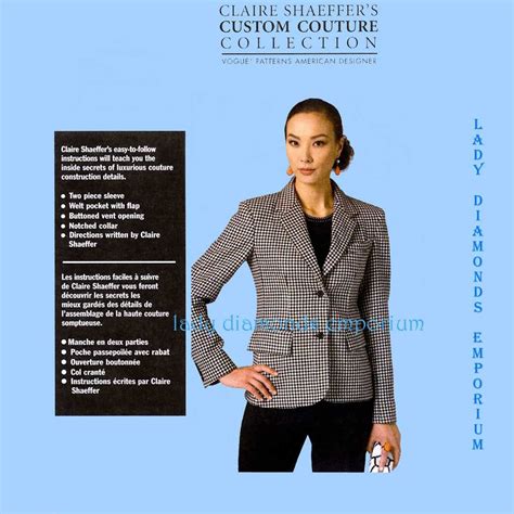 Claire Shaeffers Custom Couture Loose Fitting Lined Jacket Etsy