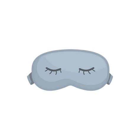 Premium Vector Mask Sleep Icon Cartoon Vector