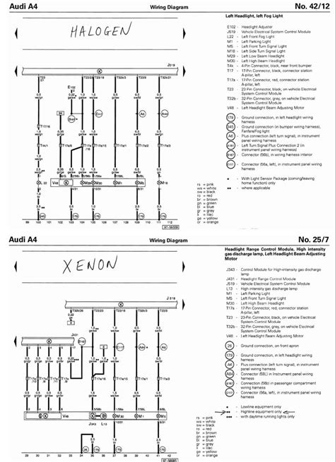 1998 Audi A4 Headlight Wiring Diagram Design Diagrom For Firing