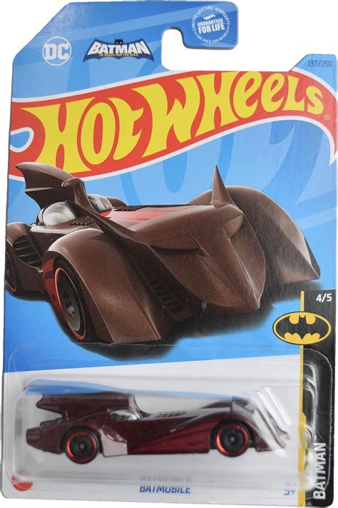 Amazon Hot Wheels Batmobile Batman Red Toys Games