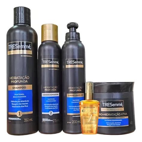 Kit Tresemm Hidrata O Profunda Cabelos Ressecados Completo Mercadolivre