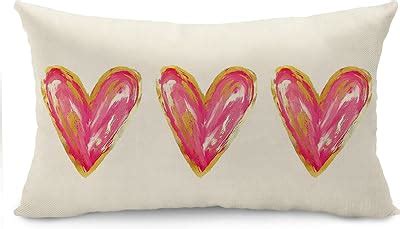 Amazon Geeory Valentines Day Pillow Cover X Inch Farmhouse