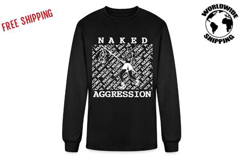 Long Sleeves Naked Aggression Punk Band Merch Long Sleeves No Gods No Masters FREE