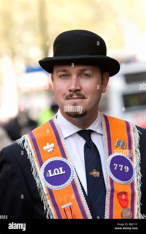 Orange orangeman sash order hi-res stock photography and images - Alamy