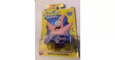 HW SpongeBob SquarePants Set Monster Dairy Delivery Patrick 5 6 Mainline Hot Wheels