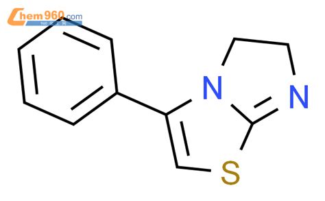 36065 41 5 Imidazo 2 1 b thiazole 5 6 dihydro 3 phenyl 化学式结构式分子式mol