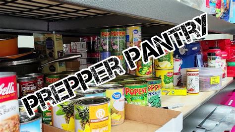 Prepper Pantry Tour | Prepper Pantry Organization - TheWorldOfSurvival.Com