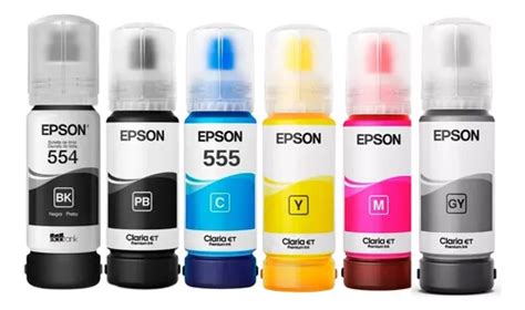 Kit Tinta Epson T T Para L L Pzas Original