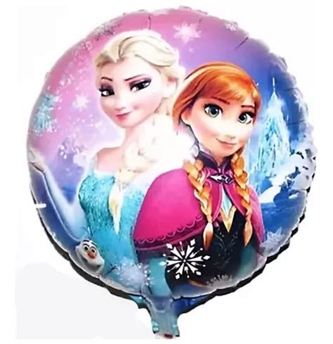 Globos Metalizados Frozen Pack Unidades Cuotas Sin Inter S