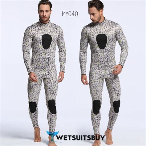 Mm Scr Neoprene Men S Warm Camouflage Wetsuit Diving Suit Fullsuit