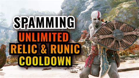 Spamming with Unlimited Relic and Runic God of War Ragnarök