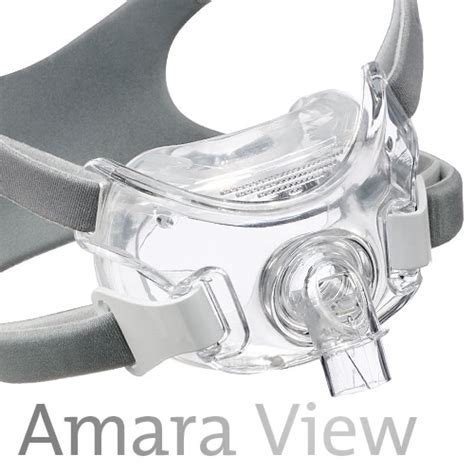 Respironics Amara View Full Face Cpap Mask Home Life Care Services Inc