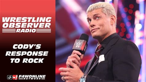 Cody Rhodes Responds To The Rock WWE Raw Wrestling Observer Radio