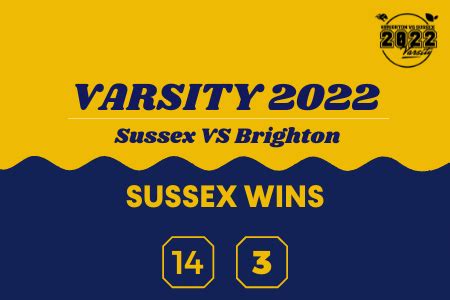 Sussex WIN Varsity 2022! — University of Sussex Students' Union