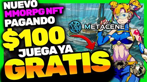 Metacene NUEVO JUEGO NFT MMORPG PAGANDO HASTA 100 JUEGA YA GRATIS