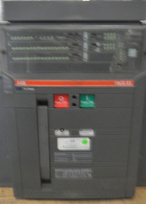 Abb Sace E S A Circuit Breaker W Pr Trip Unit V Hz