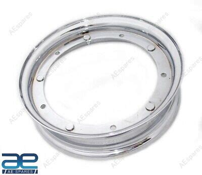 For New Vespa Wheel Rim X Chrome Plated Px Lml Star Stella