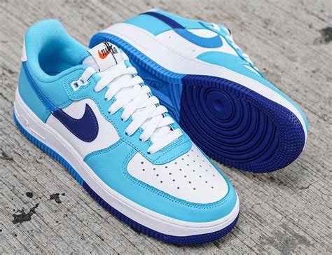 Nike Af1 Low Bicolore Light Photo Blue Split Dz2522 100