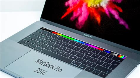 Macbook Pro 2016 Touch Bar Homecare24